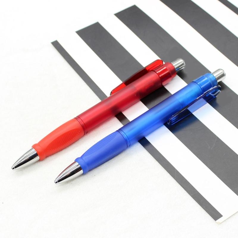 Einziehbarer Kugelschreiber 1,0 mm Schreibstift Dicker Stift Kugelschreiber Schwarze Tinte Druckkugelschreiber für Schüler Lehrer