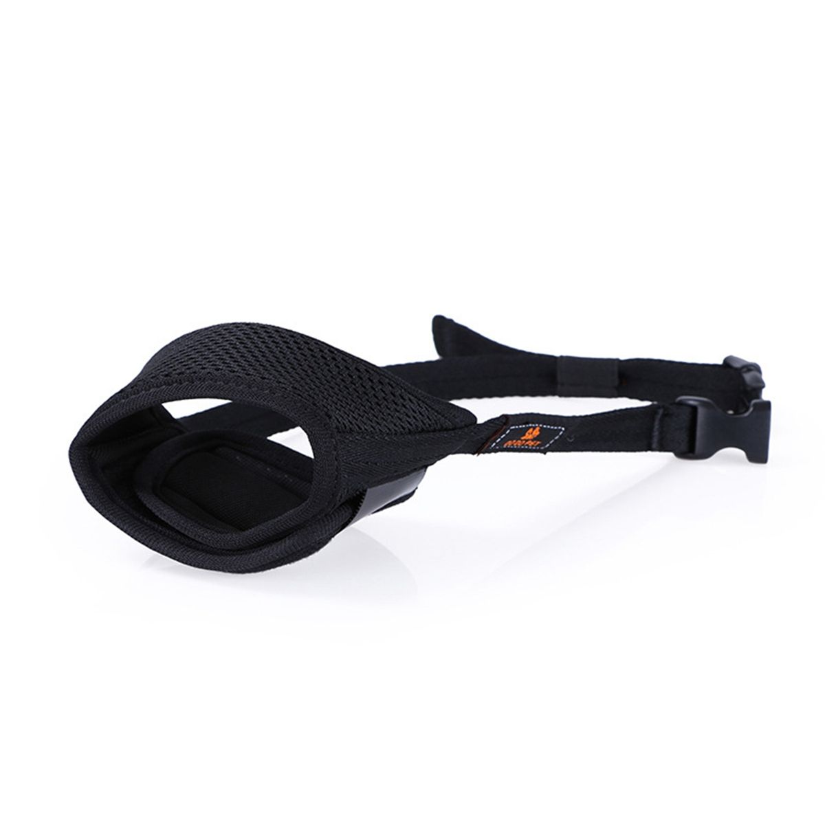 

Adjustable Anti-Barking Nylon Mesh Anti-Bite Pet Mouth Cover Protection Mouth Mask Dog Muzzle S чёрный