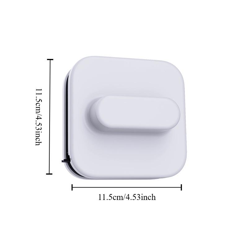 Double-Sided Magnetic Window Cleaner,Strong Magnet Attachment for High-Rise & Home Windows, 3-10mm Glass Compatibility, Outdoor & Indoor Use