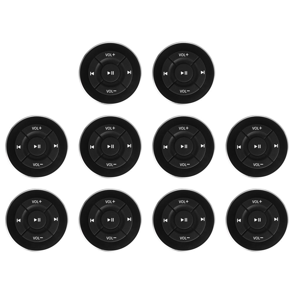 

Беспроводной Bluetooth-совместимый автомобильный пульт дистанционного управления мультимедиа на рулевом колесе для iOS Android