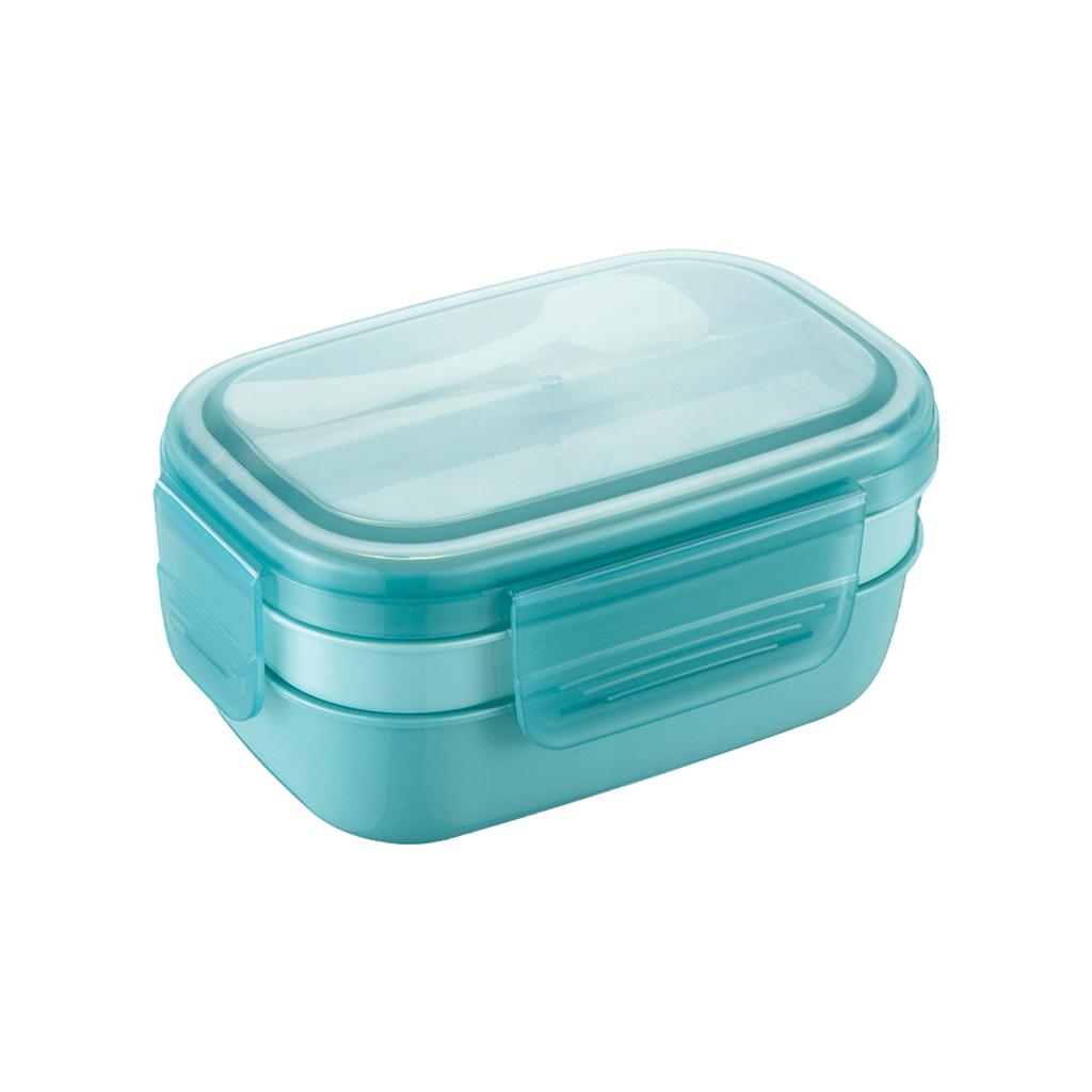 BPA-Free Bento Box 3 Layers Suitable For School/Picnic Resistant To High Temperatures And Invariance Violet