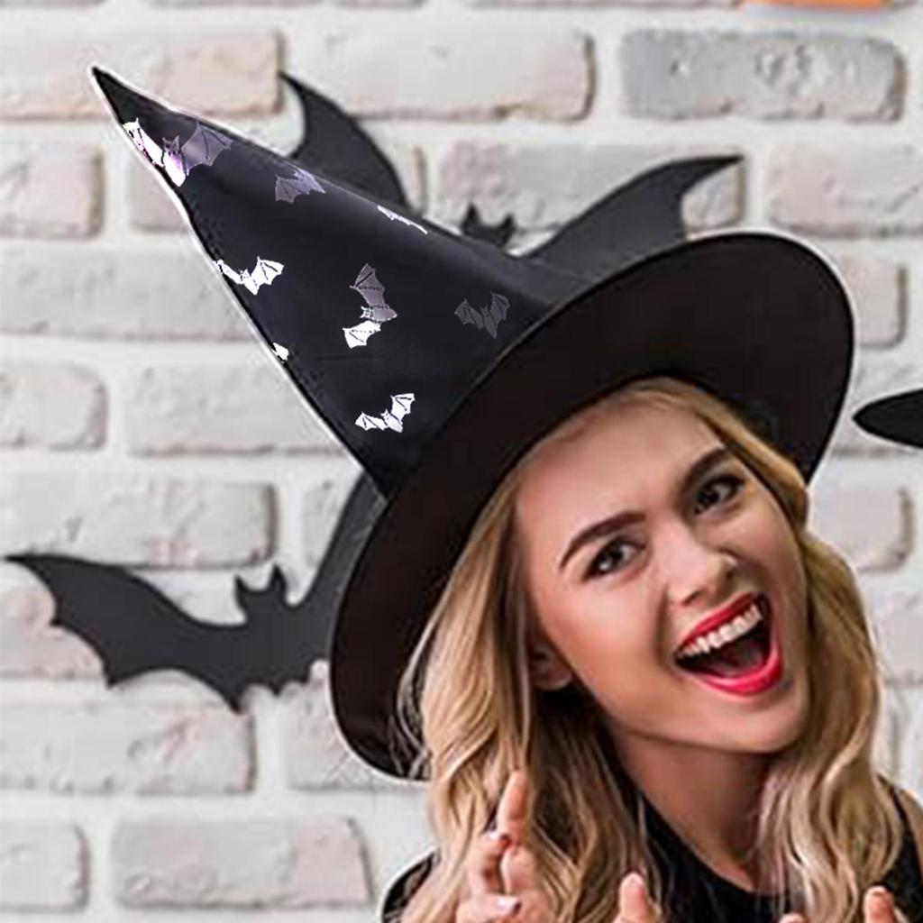 Witch Hat Hanger Witch Hat Halloween Hanger Decorations Seasonal Decor Masquerade Head Wear For Indoor Outdoor Yard Balcony