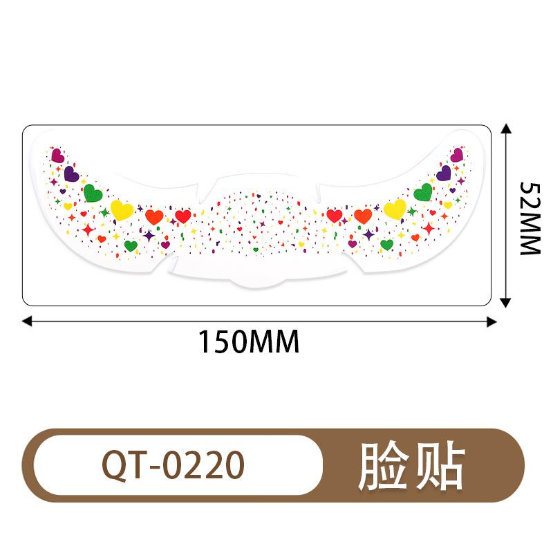 Tattoo Sticker Set Simulation Freckle Makeup Sticker Bronzing Hot Silver Face Sticker