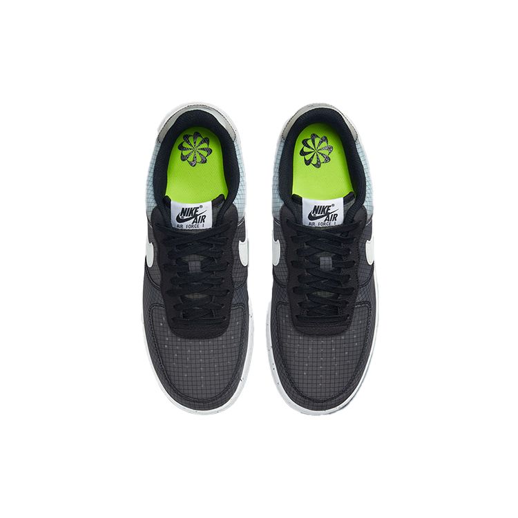 Nike Air Force 1 Crater Move To Zero - Black White Men Sneakers Volt DH2521-001
