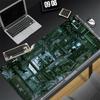 XXL Table Natural Rubber Carpet Large Game Non-slip Mousepad Pixel Sence Cute Mousepad Gamer Street Art Desk Mat For PC Keyboard