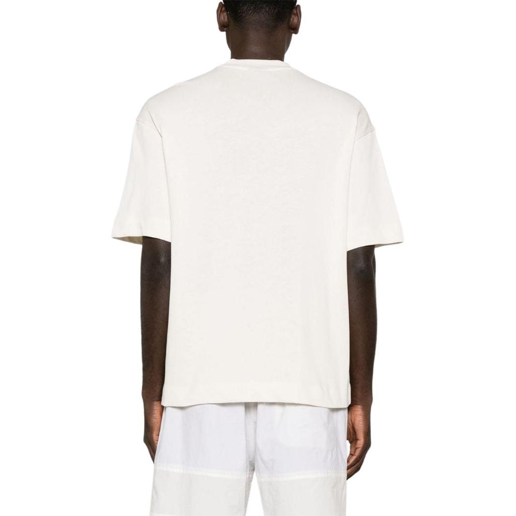 Emporio Armani SS24 Logo Round Neck Pullover Short Sleeve T-Shirt Men tops White 3D1T93-1J0EZ-0152