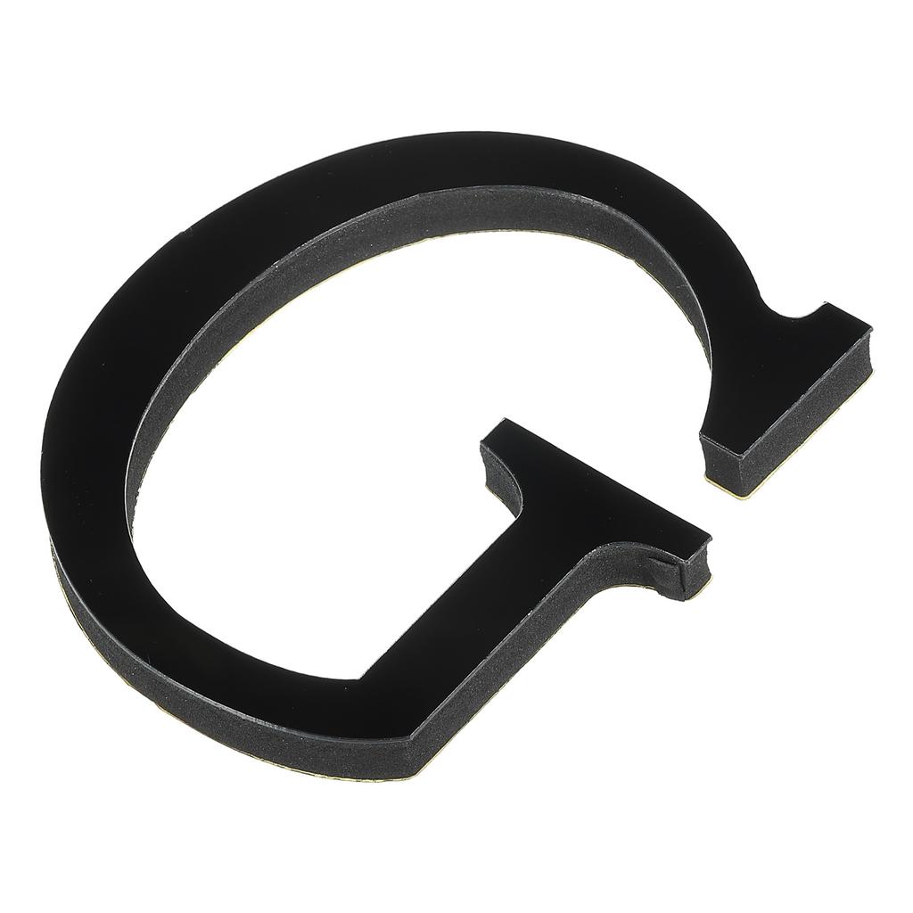 10cm Black 26 English Letters Wall Sticker 3D Mirror Acrylic Wall Sticker Decals Self-Adhesive Decor Wall Art Mural Home Party