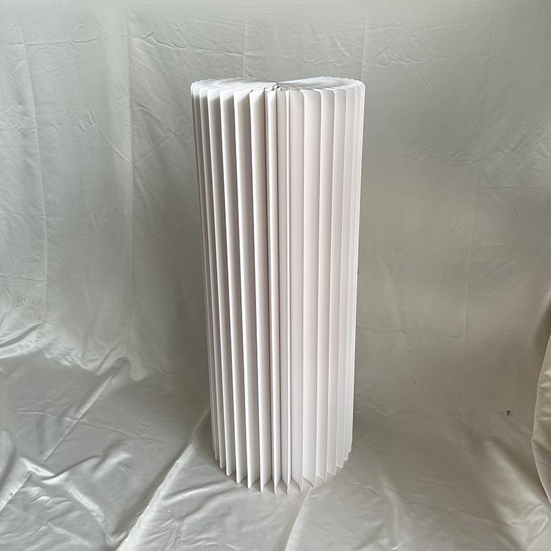 Folding Paper Roman Column for Dessert Table and Party Decor