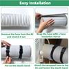 Portable Ac Hose Insulation Portable Ac Insulation With 3 Buckle Straps Home Appliances Accessories For Offices Winter Outdoor