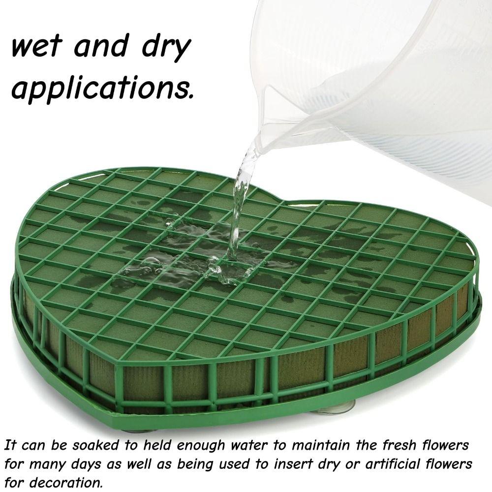 Grüne floraler Schaumstoffblöcke mit Saugnapf Floristen Schwamm Blumen Schaumstoff Hochzeitsdekoration