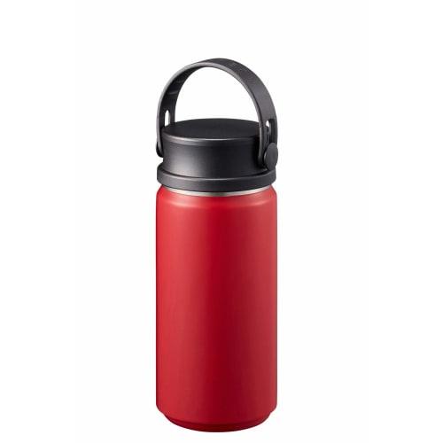 

MOTTERU Thermo Handle Style Bottle 350ml Red