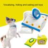Bite Resistant Dog Hide Food Puzzle Toy Sound Puppy Interactive Toy  Grinding Teeth
