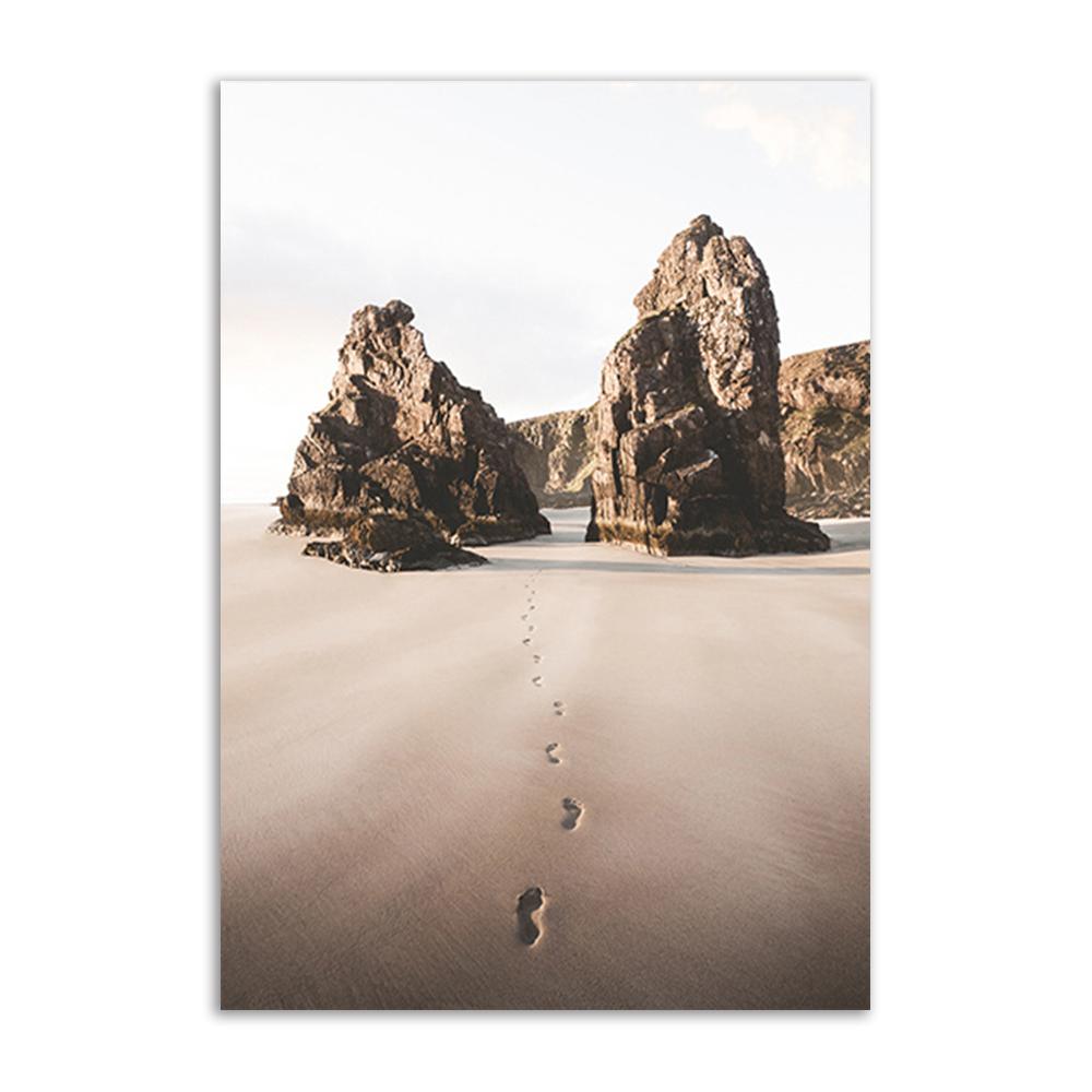 

Горный пейзаж, настенная живопись на холсте, печать, океан, сено, одуванчик, пляжные постеры, скандинавские настенные панно для украшения дома, искусство 21x30cm No Frame