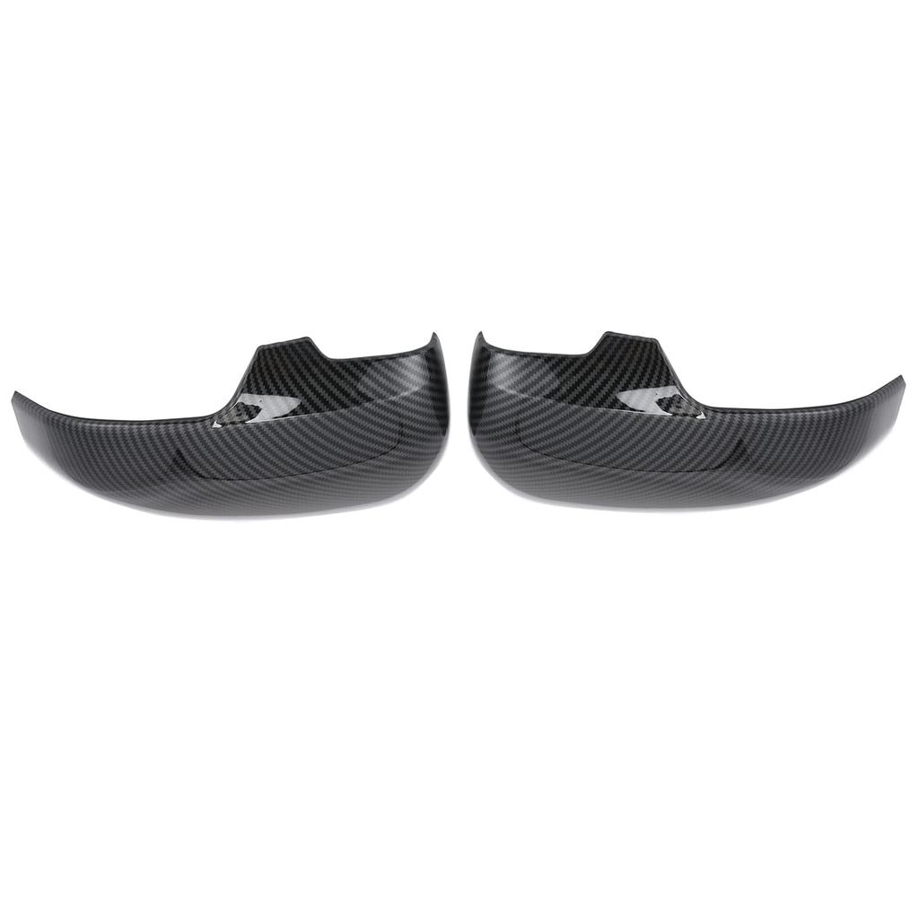 2PCS Carbon Fiber Rearview Mirror Covers for Prius Easy Installation 30/Wish/Reiz -