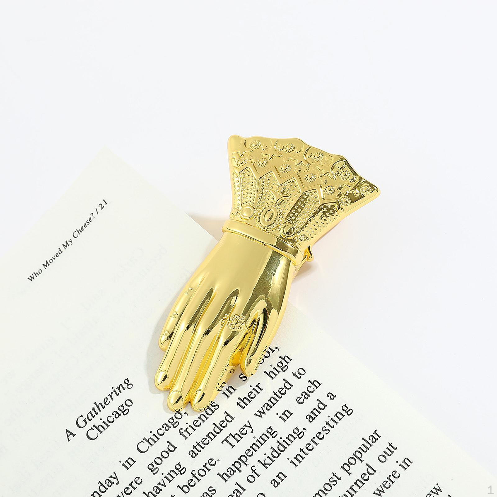 

Книжный зажим-закладка, держатель для страниц, винтажный стиль, дневник, маркер, зажим для подросткового журнала gold