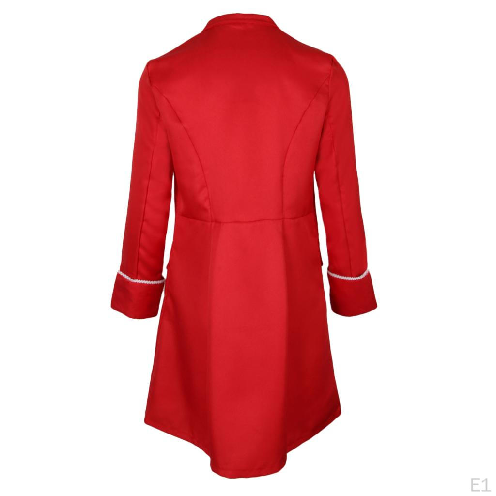 Coat Steampunk Gothic vintage Punk Casual Loose Solid Color Jacket Suit Buttoning