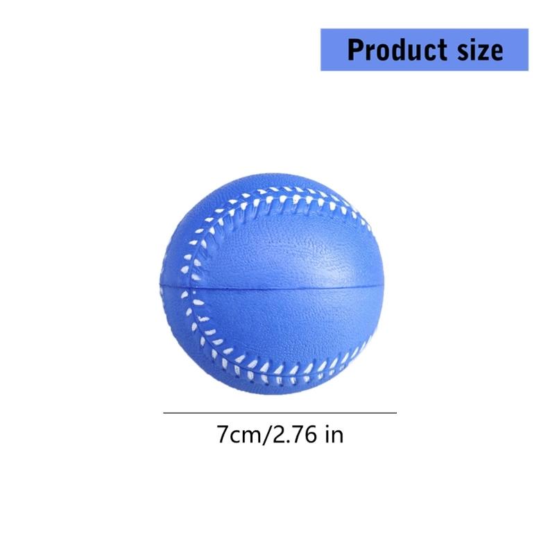4Pcs Training Sport Batting Ball PU Soft Baseball Foam Softball Sports Fitness Equipment for Indoor Outdoor