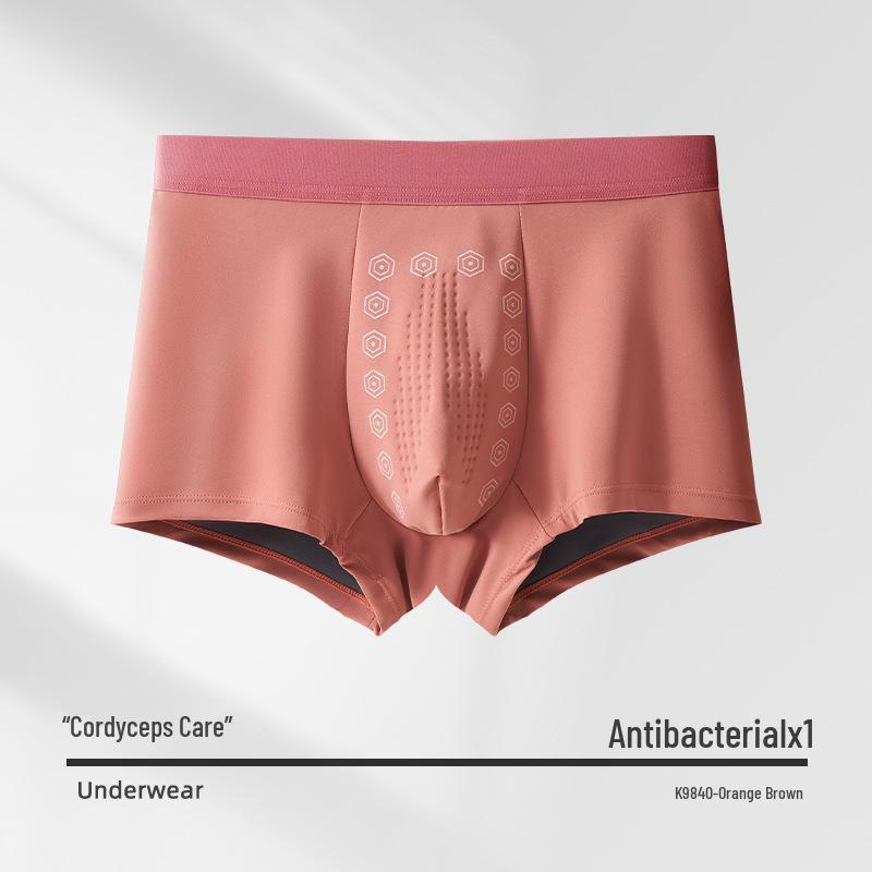 Мужские высококачественные антибактериальные дышащие боксеры-брифы - спортивный стиль 4XL - Waist 84cm (180-200 lbs recommended)