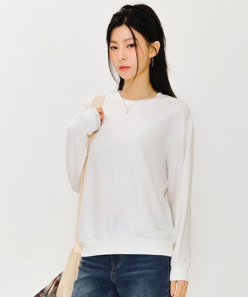 CHASECULT Women'S Essential Daily Sweatshirt - Ivory