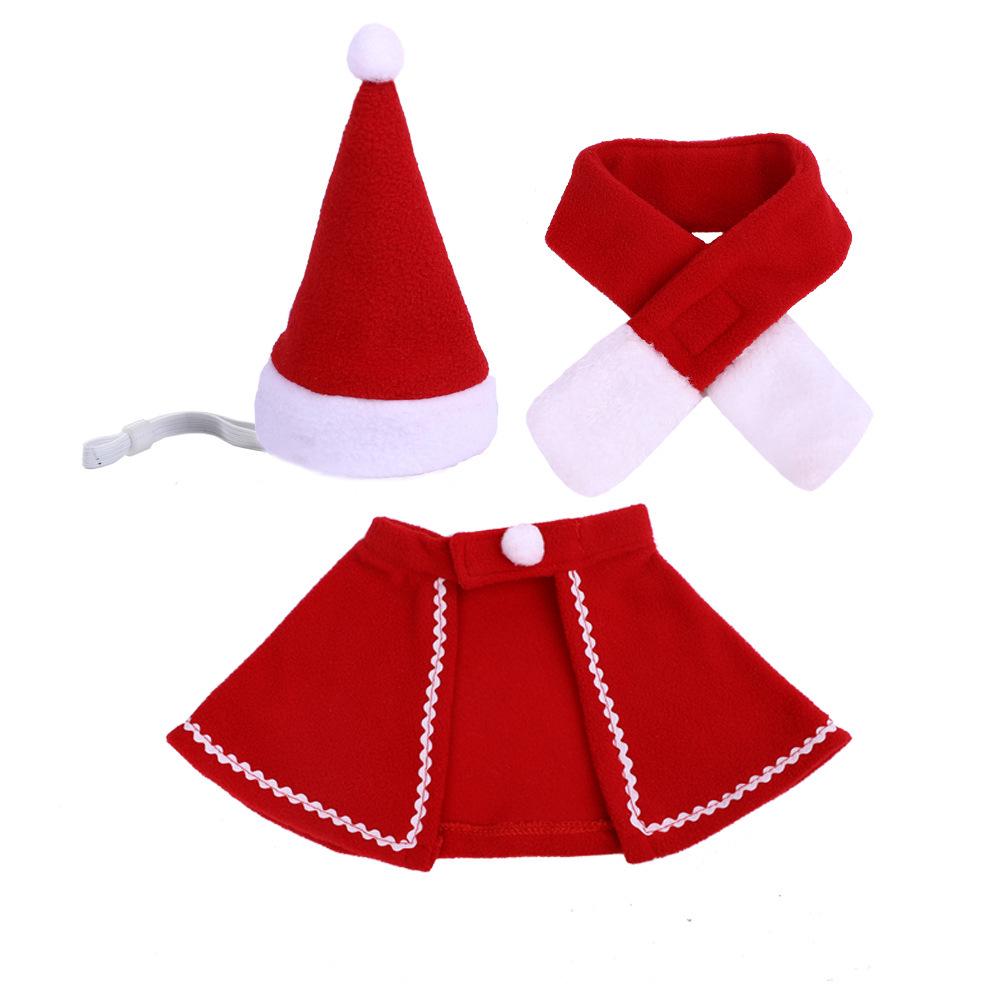 Weihnachts-Rentier-Haustierbekleidung: Baumwollkleidung für kleine, mittelgroße, große Hunde & Katzen - Festliche Winterbekleidung