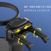 drink holder set of round mounts to air for easy Vehicle-specific 2, shape, vent, foldable, driver's side, one-handed operation, installation,