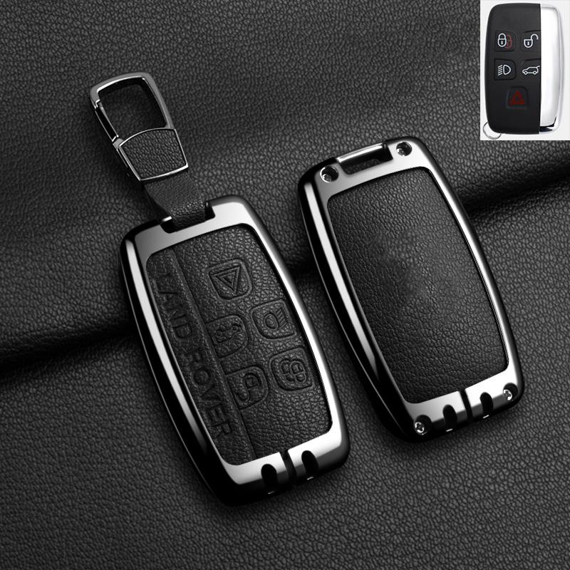 Interior Mouldings For Land Rover A9 Range Rover Sport Evoque Freelander 2 Discovery 3 4 5 EVOQUE Zinc Alloy Car Key Case Cover 