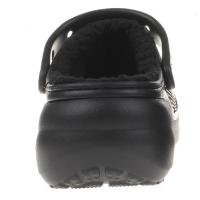 Crocs Classic Platform Lined Clogs Tulle 207938 001 Black