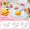 Paint, 3D Painting Canvas Sponge, Popcorn Painting Texture Painting Set, DIY Bubble Painting Brush Art Supplies 5ml