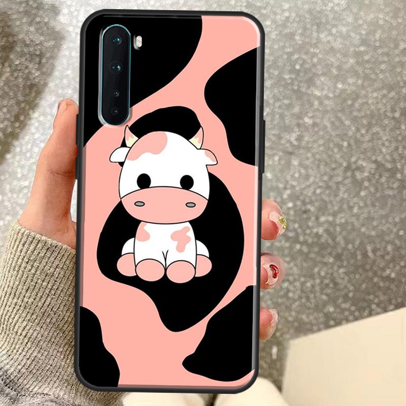 Dairy Cattle Cow Speckle Case For OnePlus 13T 10T 8T 10 Pro 15 13 12 11 15R 13R 12R Nord CE 5 2 3 4 Lite N20 N30 Coque