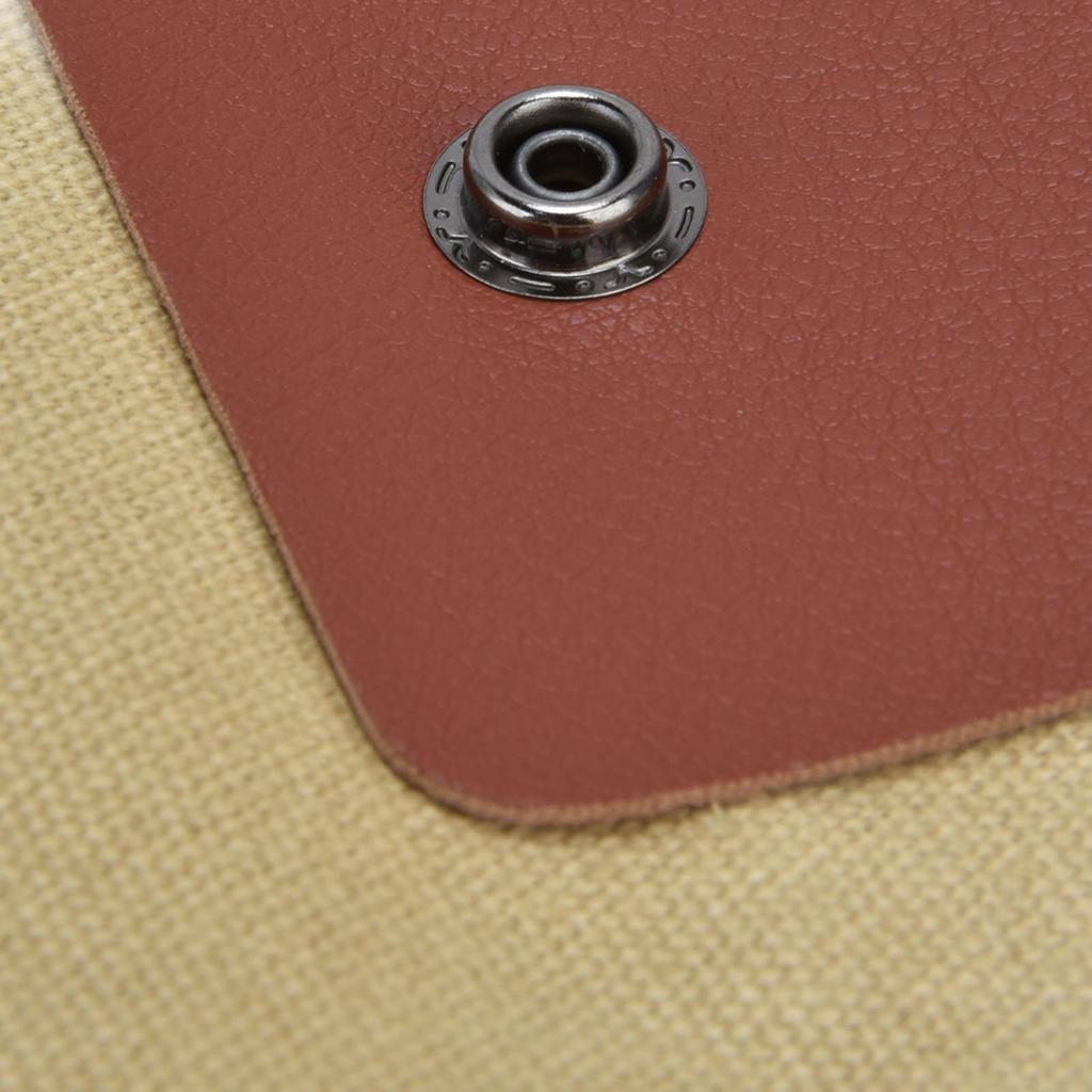 Foraging Pouch PU Leather   Fruit Picking Storage Bag Waist Hanging Tool Bag for Outdoor Camping