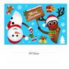 Christmas Window Stickers Xmas Tree House Snowflake Glass Decal Merry Christmas Decoration Home Navidad Gifts Noel