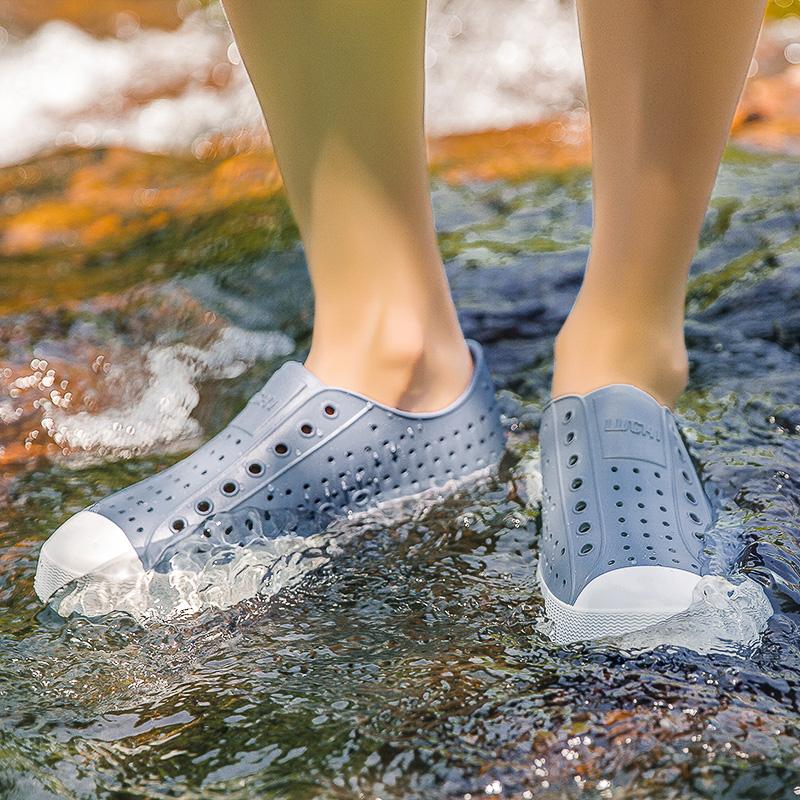 Nuovi Sandali Estivi Traspiranti alla Moda, Scarpe da Spiaggia, Scarpe da Nuoto, Scarpe Traspiranti Slip-on