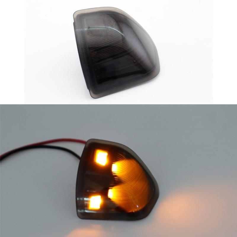 

Smoked Rearview Mirror LED Turn Signal A68302829AA Compatible with Dodge Ram Pickup High Quality Car Accessories tallation Main driver left