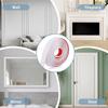 1 Rolle 1mX3,2cm Selbstklebender PVC Dekorstreifen Flexibel Biegsam für Wände Böden Schränke DIY Bilderrahmen Heimdekoration