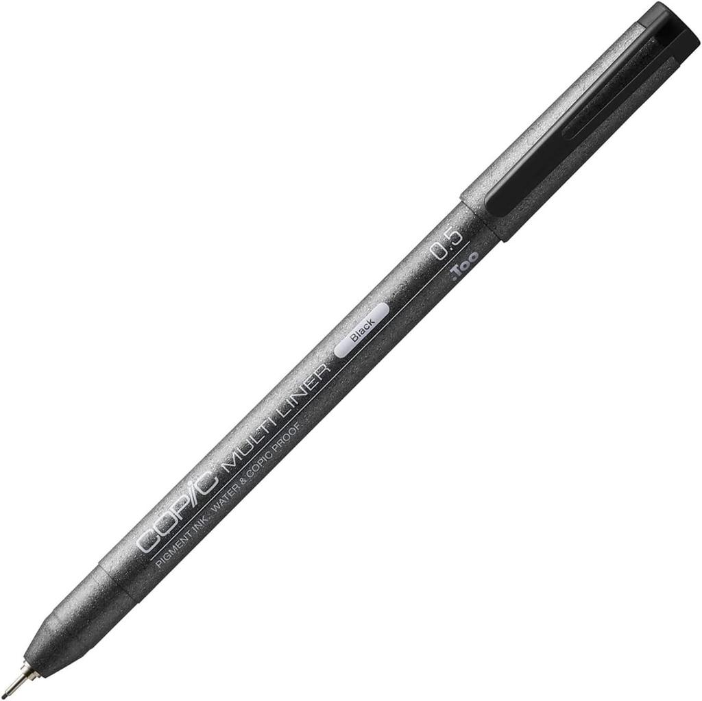 Too Copic Multiliner Czarny 0,5 mm (Paczka 12)
