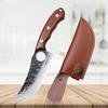 Stainless Steel Kitchen Knife Professional Boning Knife Skinning Knife Meat Cleaver Forged Butcher with Cover