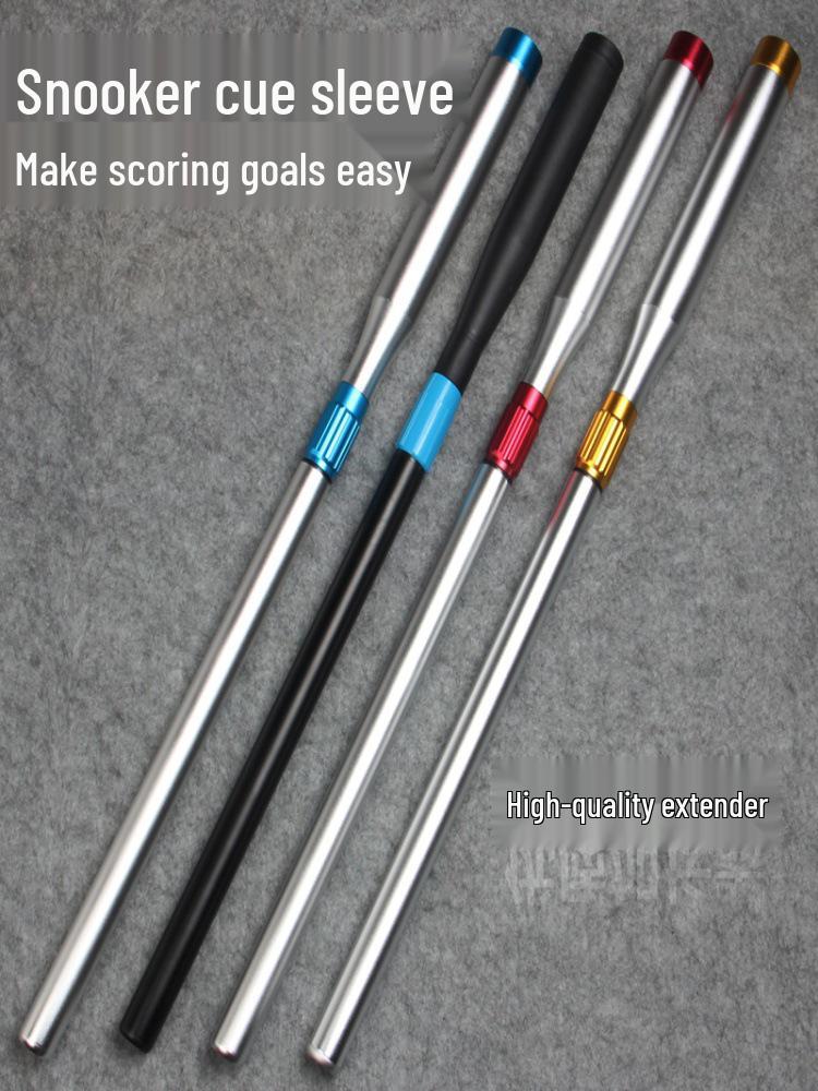 Telescopic Billiard Cue Extension Sleeve for Snooker & Pool