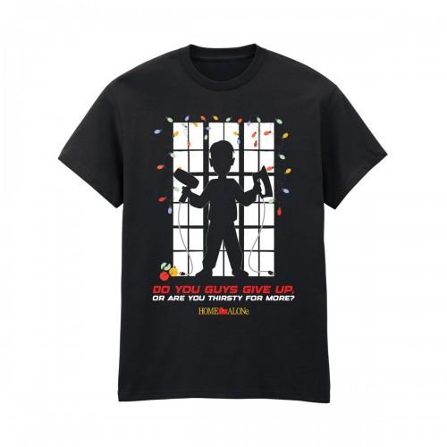 Home Alone Unisex Adult Window Christmas T-Shirt