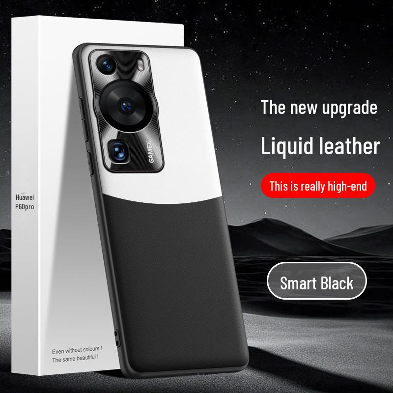 

Защитный чехол Huawei P60 Liquid Leather Anti-Fall, цельный чехол Huawei P60