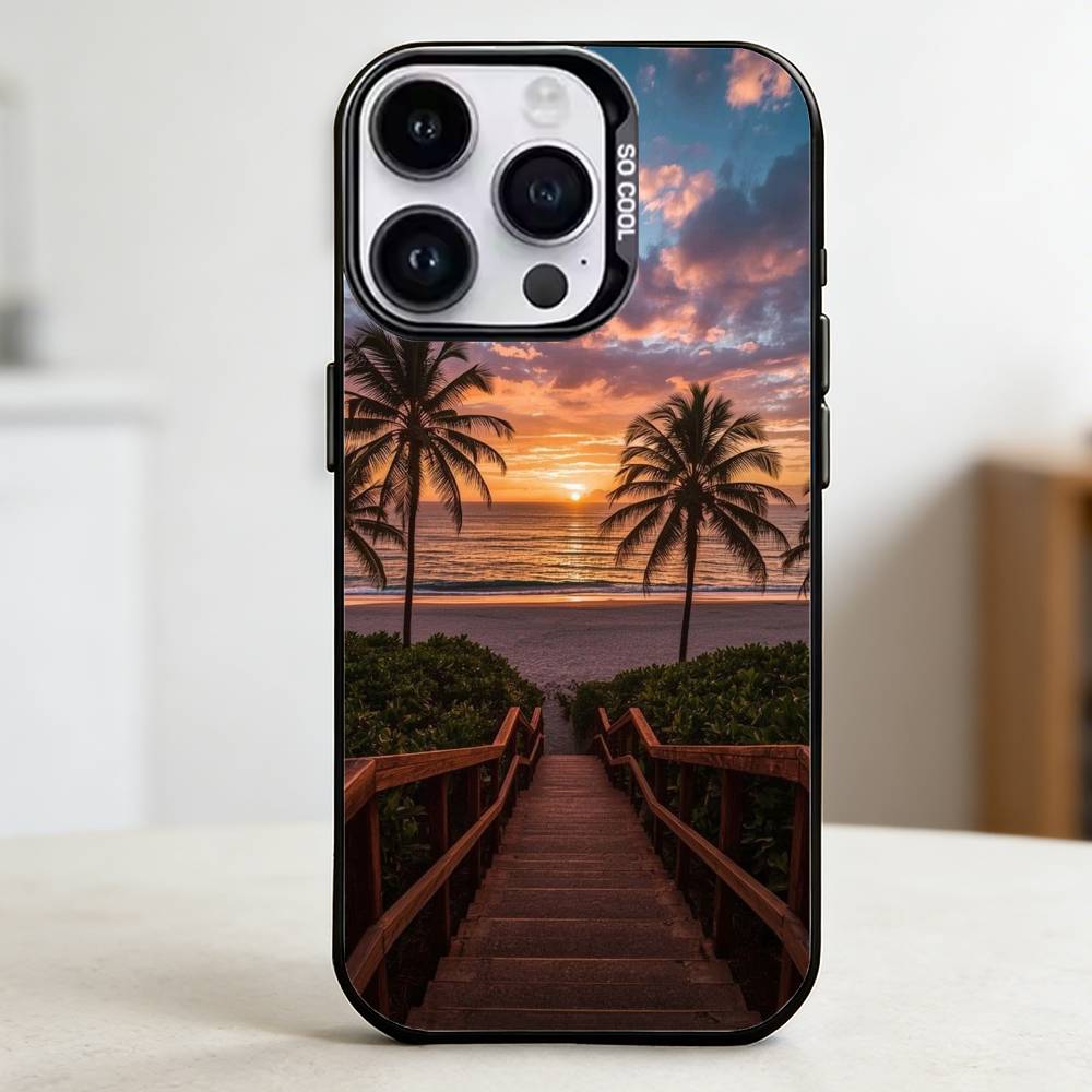 California Travel  Phone Case for Color Silver Shell For IPhone 17 16 15 14 13 12 11 Pro Max Plus