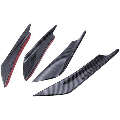 LAICY 4PCS Car Front Bumper Canard Splitter Lip Diffuser Splitter Scratch Protector Guard Cover for Subaru WRX STI 2013-2020