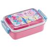 Children's Lunch Box, 450ml, with a Soft Dome-Shaped Lid, Single Tier, Made In Japan, Secret Eye-Pri Design, Girl's RBF3ANAG-A