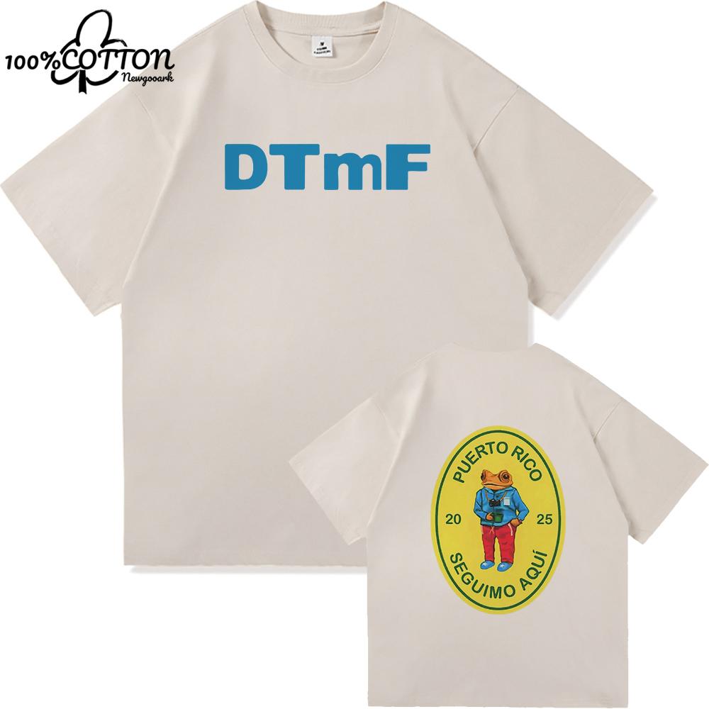 LE DTMF Debí Tirar Más Fotos TShirt BAD BUNNY DeBÍ TiRAR MáS FOToS Men Clothing Harajuku High Quality Cotton Tops