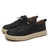 Fashion Genuine Leather Men's Board Shoes Trendy Minimalist Design Style Youth Fashion Party Outdoor Leisure Walking Office Shoes