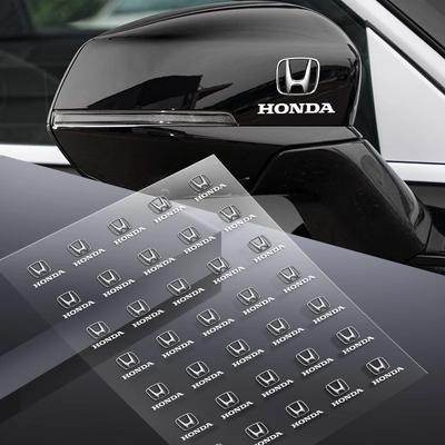 Creative Stickers Emblem Auto Decor Decals Car Window A Wiper Stickers For Honda Civic Accord CRV Hrv Jazz Car Accessories
