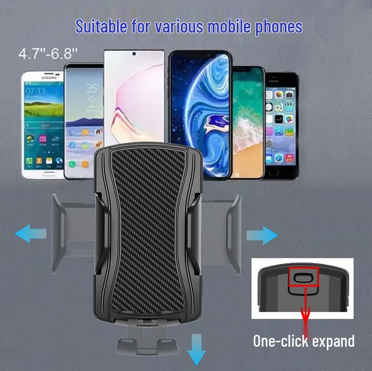 Universal Car Phone Holder with Suction Cup - Creative Navigation Mount