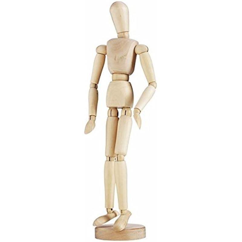 

Brustro Artists Human Manikin (Mannequin) -12 Inches 12 Inch Male