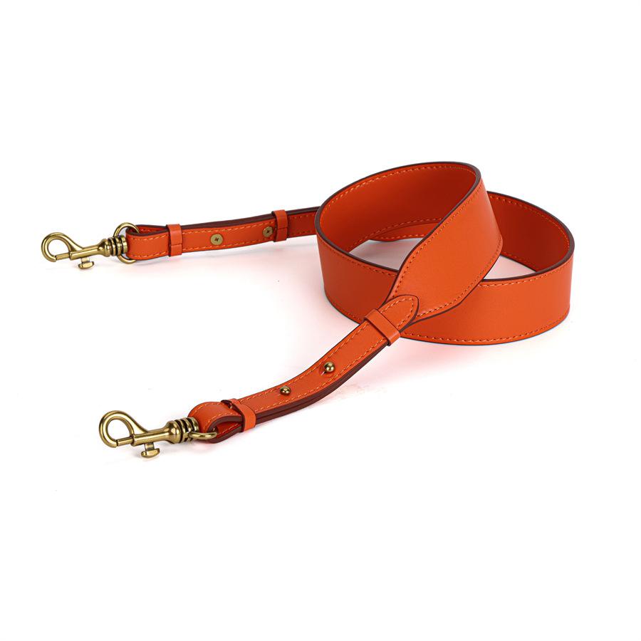 New Fashionable Cowhide Wide Shoulder Strap Universal Adjustable Length Shoulder Messenger Bag Replacement and Transformation Bag Strap Cross-border