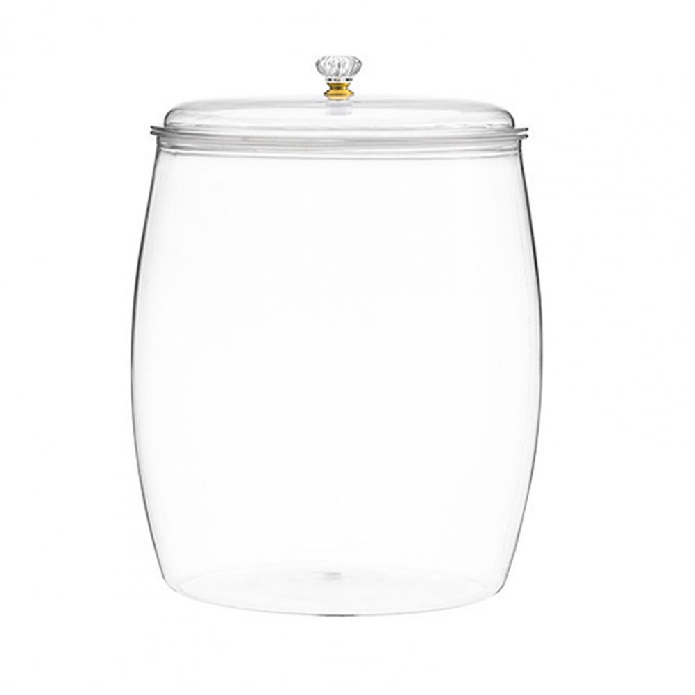 No Mold Food Storage Jar Airtight Sealed Glass Jars with Lids Capacity Pantry Storage Containers for Coffee Tea Snacks Sugar
