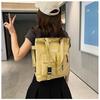 Canvas Tote Bag For Women Large Capacity Casual Shoulder Crossbody Urban Style